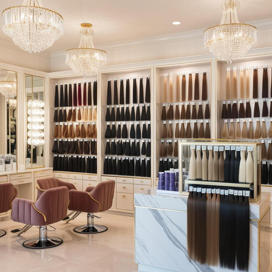 How to choose the right hair extension inventory for your salon suite