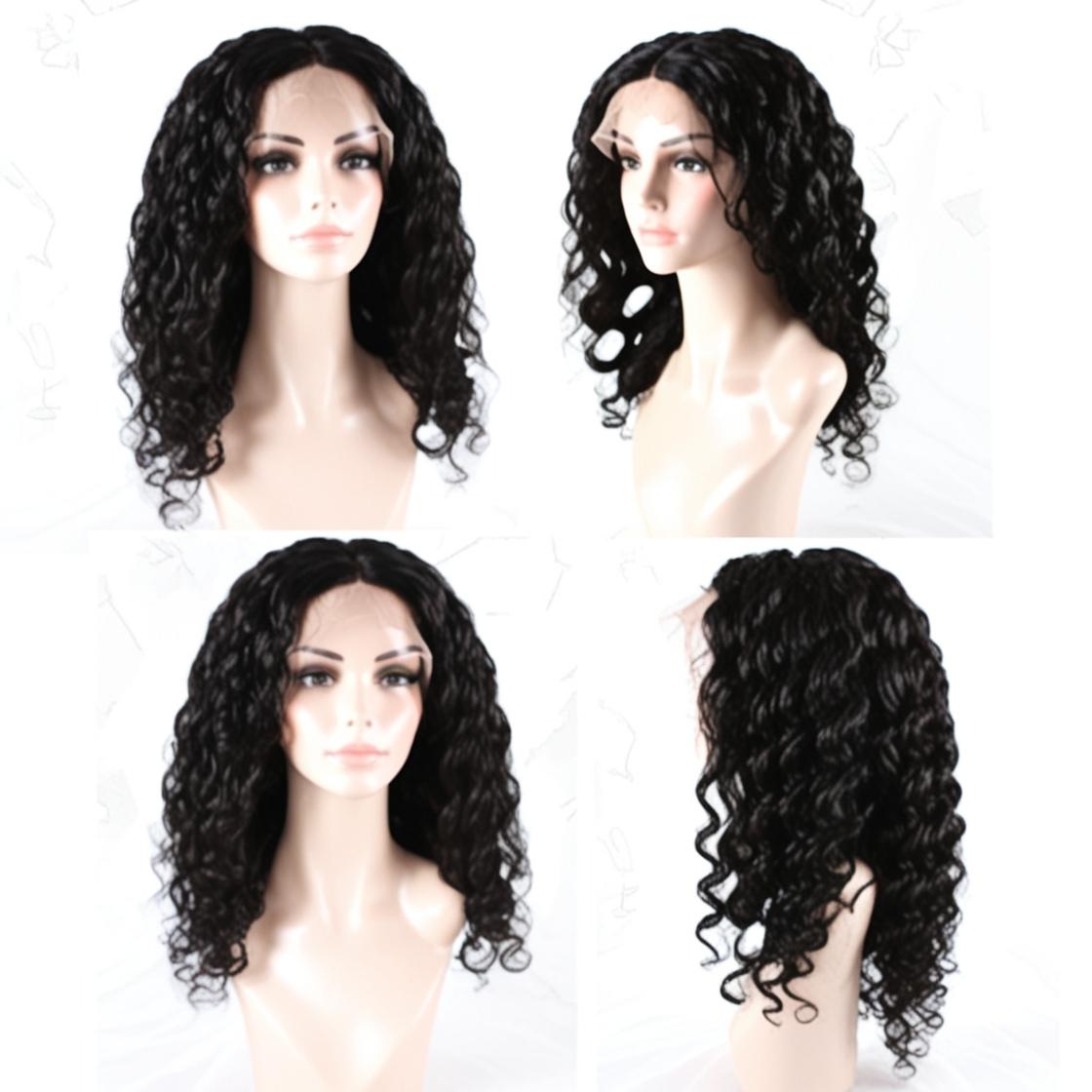 Natural Curly Full Lace Wig