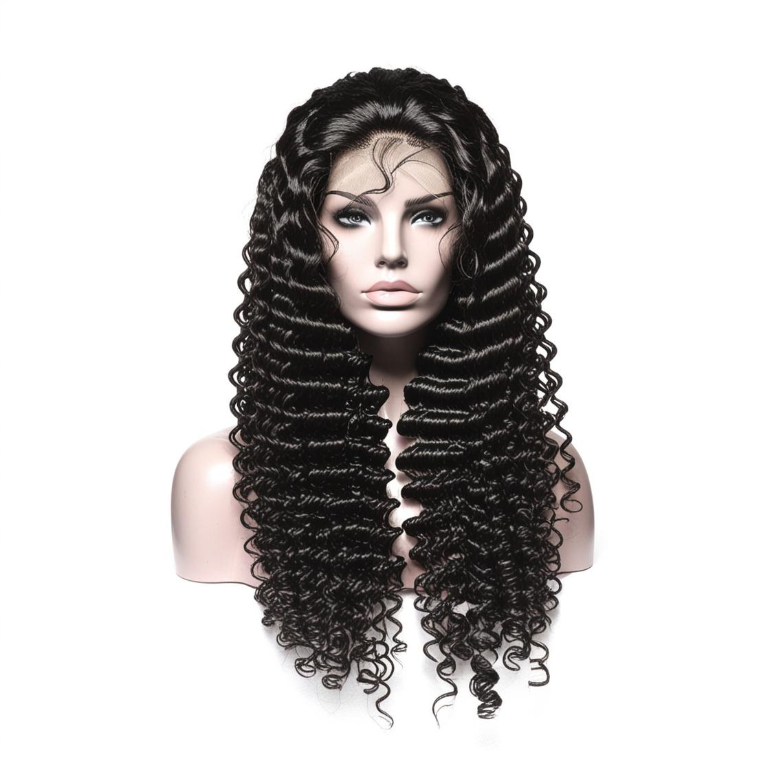 Kinky Curly Front Lace Wig