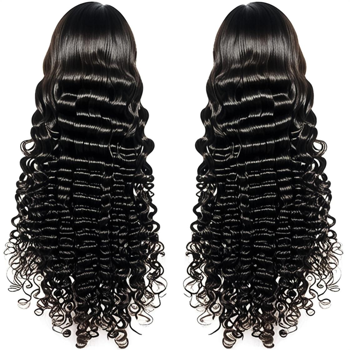 Deep Wave Full Lace Wig