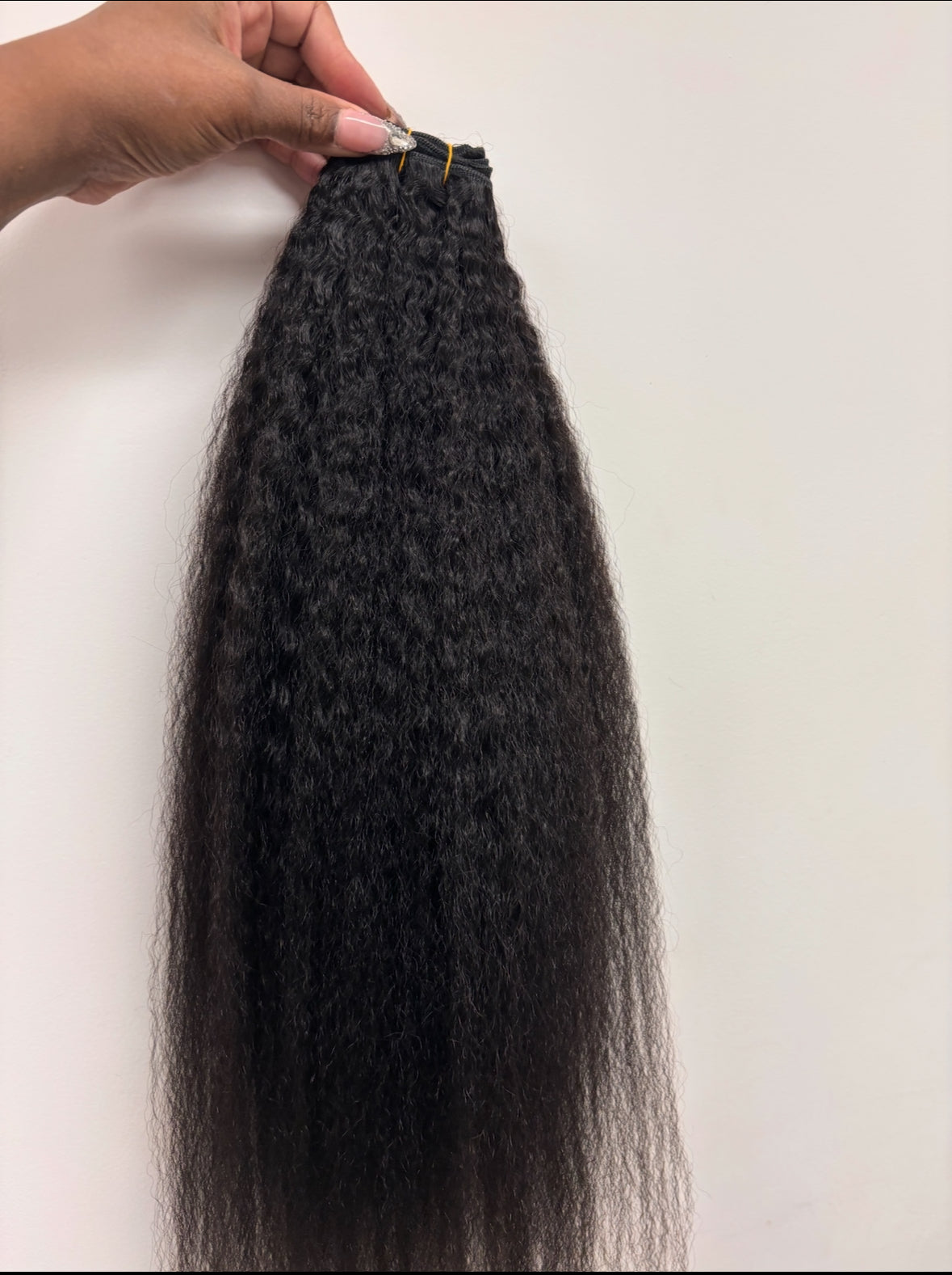 RAW Kinky Straight Indian Hair