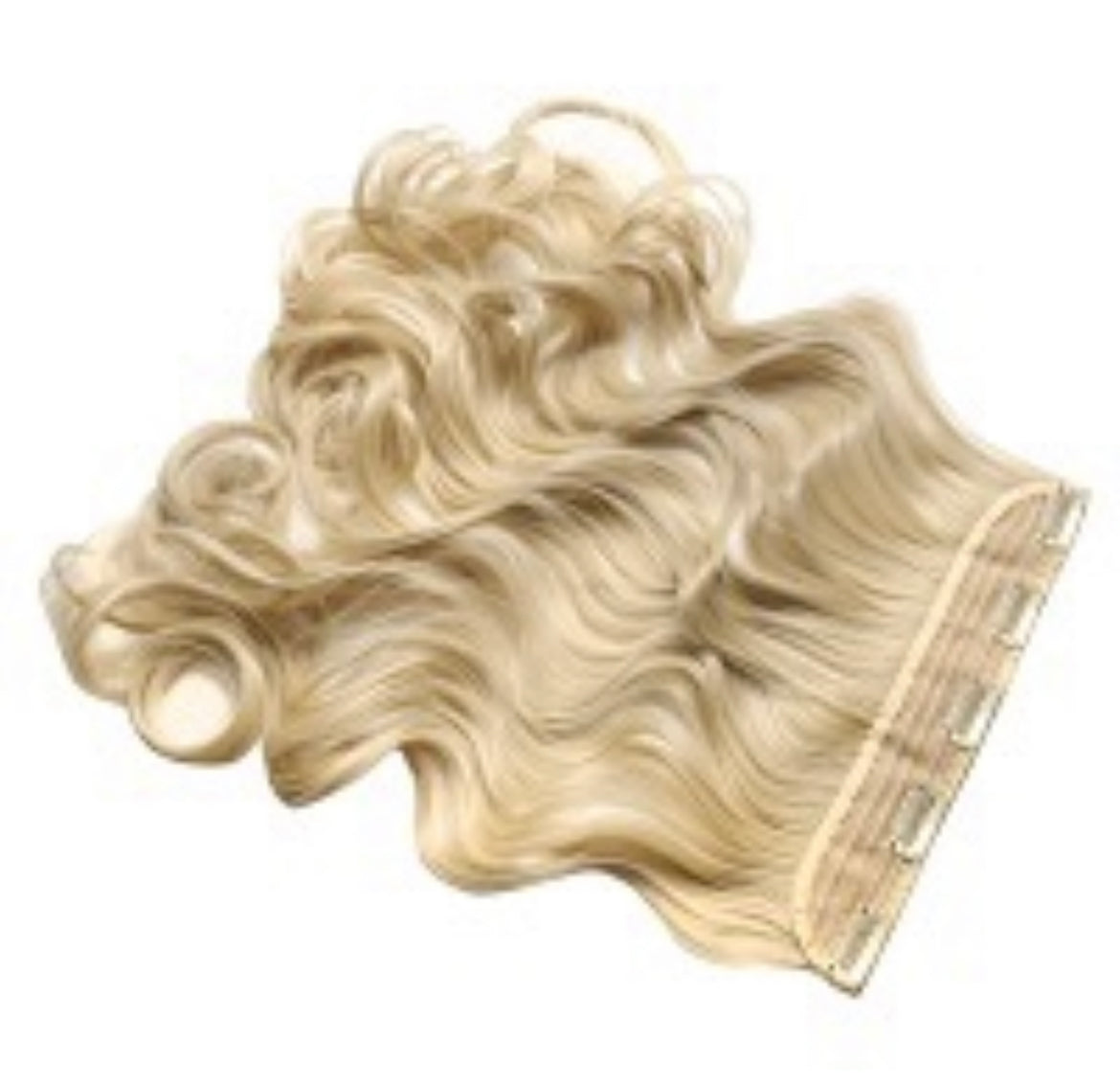 Blonc Virgin Hair Halo Extension detail