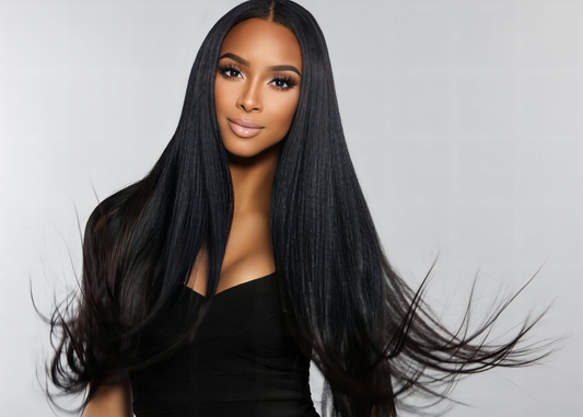 Textured Straight Virgin Indian Hair