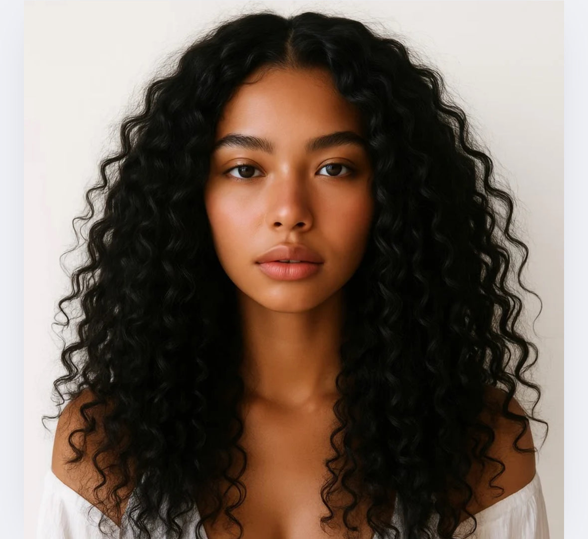 Natural Curly Virgin Indian Clip-ins