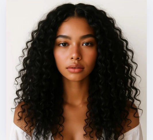 Natural Curly Virgin Indian Clip-ins