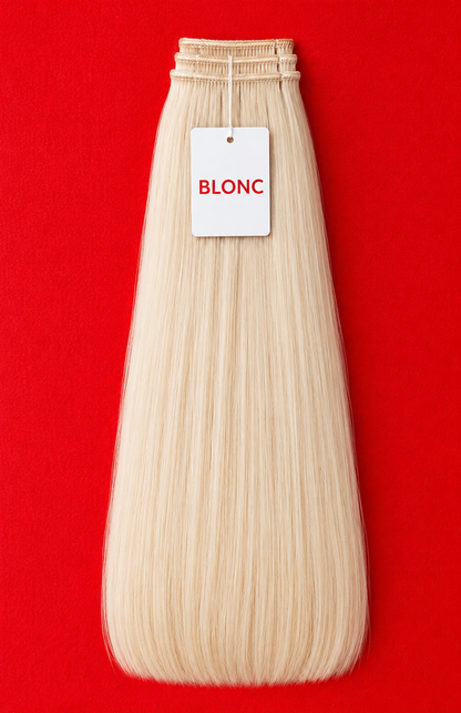 22" Platinum Blonde (613) Handtied Weft