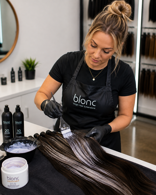 Hair Extension Coloring Certification