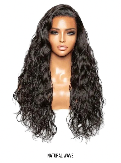 Natural Wavy Virgin Indian Clip-ins