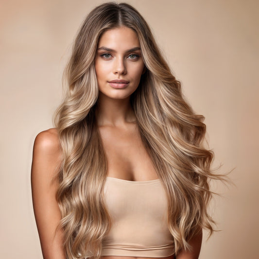 18" Ombre Clip Ins