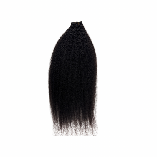 Kinky Straight Machine Weft