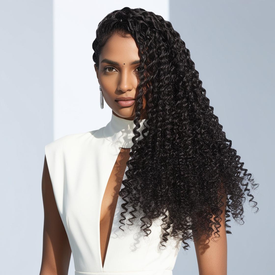 Coil Curly Virgin Indian Hair
