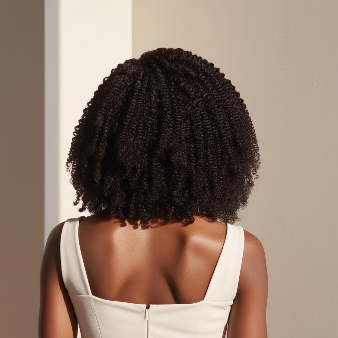 Afro Curly Full Lace Wig